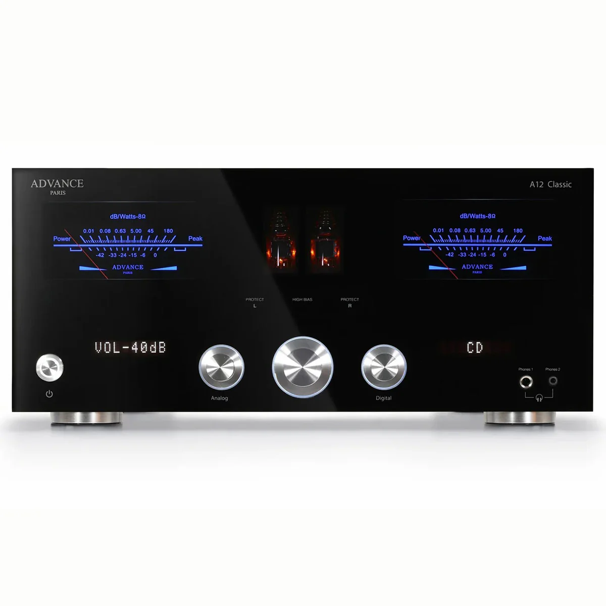 Advance Paris A12 Classic Integrated Amplifier - Black