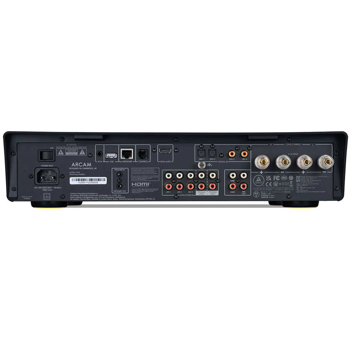 ARCAM SA35 Streaming Integrated Amplifier - Image 4