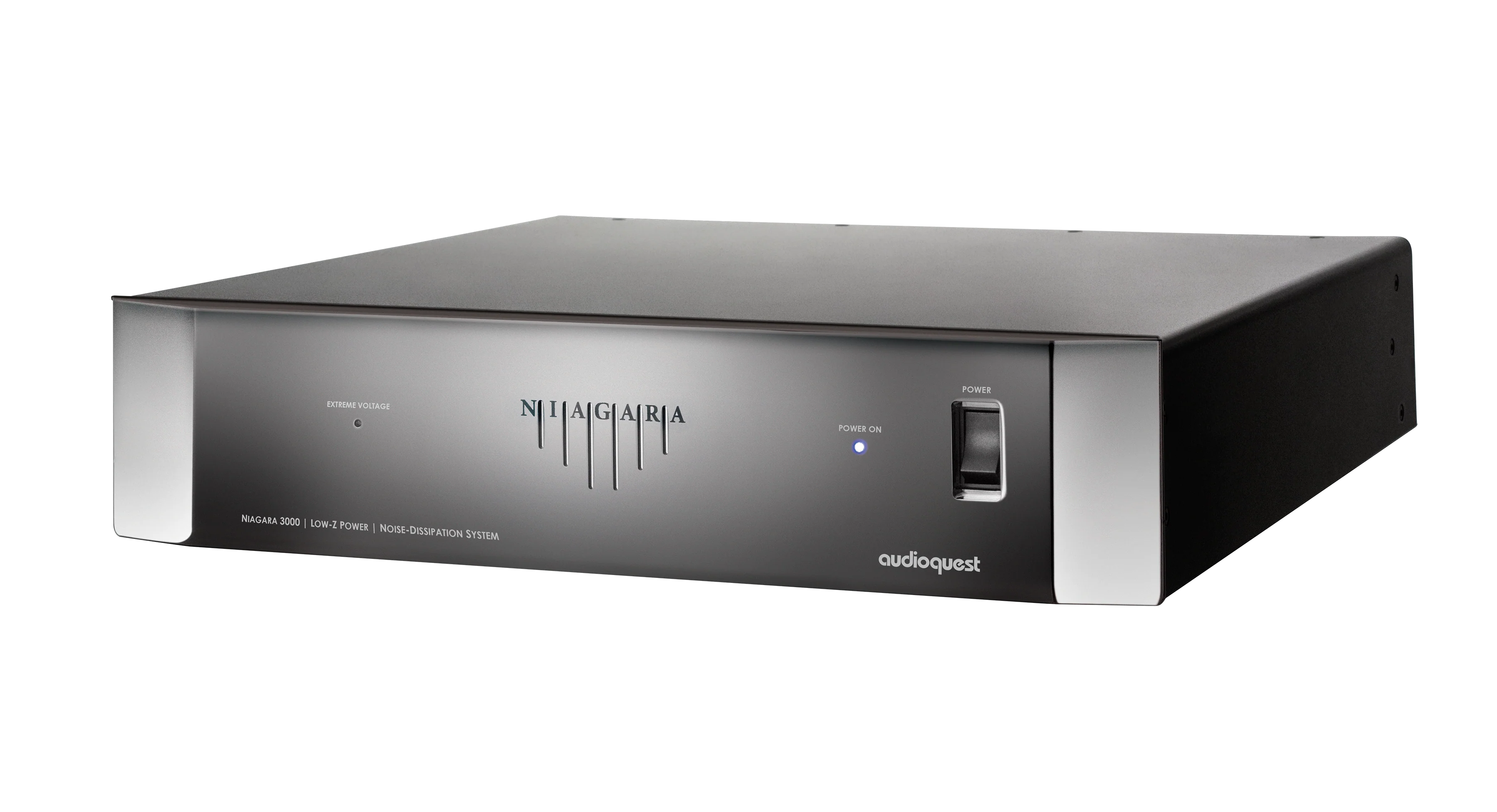 AudioQuest Niagara 3000 7-Outlet Power Conditioner w/ Linear Noise-Dissipation & Non-Sacrificial Surge Protection