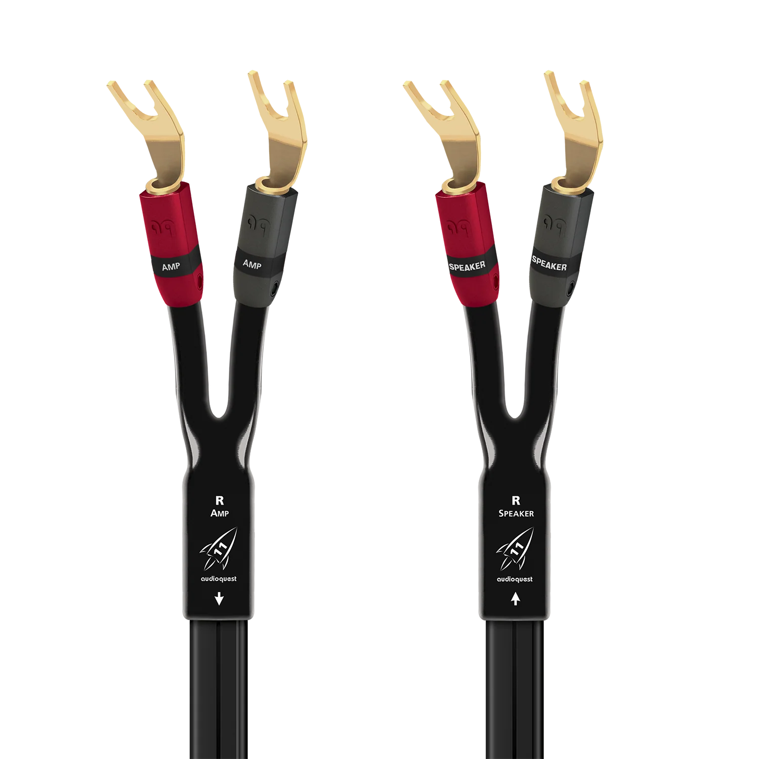 AudioQuest Rocket 11 Full-Range Speaker Cable w/ SureGrip 300 Connectors - Image 3