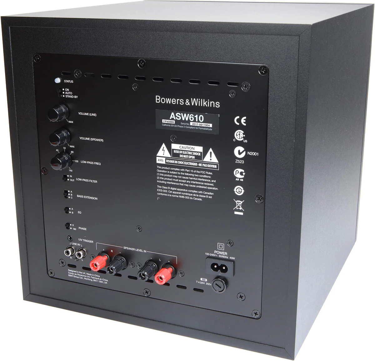 Bowers & Wilkins ASW610 Subwoofer - Image 9