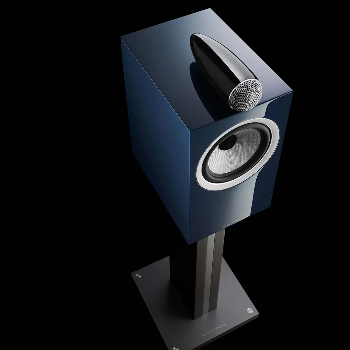 Bowers & Wilkins 705 Signature Bookshelf Speakers - Midnight Blue Metallic - Pair - Image 5