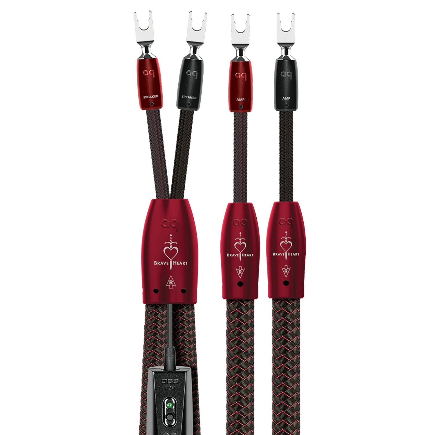AudioQuest Brave Heart Full-Range Speaker Cable