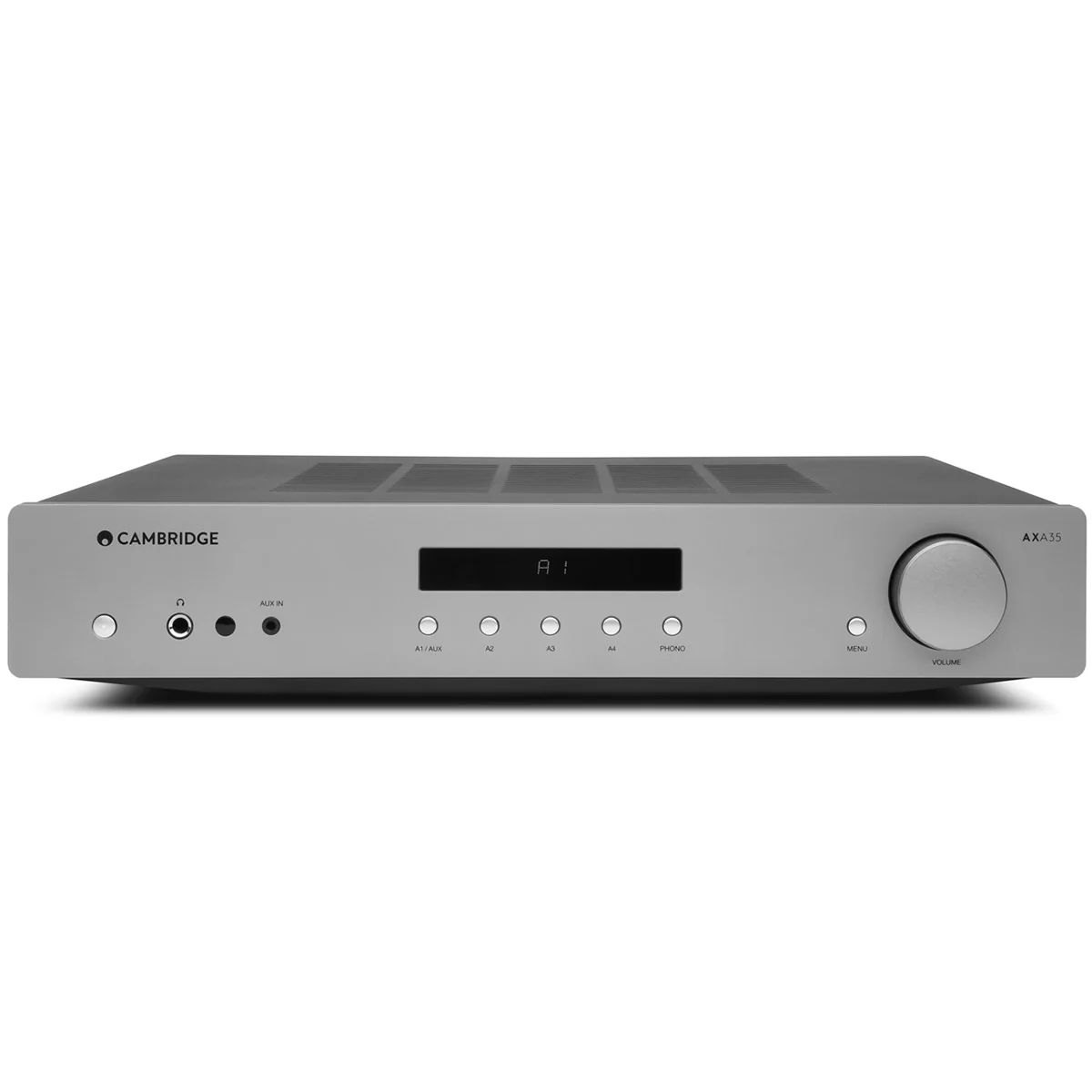 Cambridge Audio AXA35 35 Watt 2-Channel Integrated Stereo Amplifier | Built-in Phono-Stage | .25 Inch Jack, 3.5mm Aux - Image 3