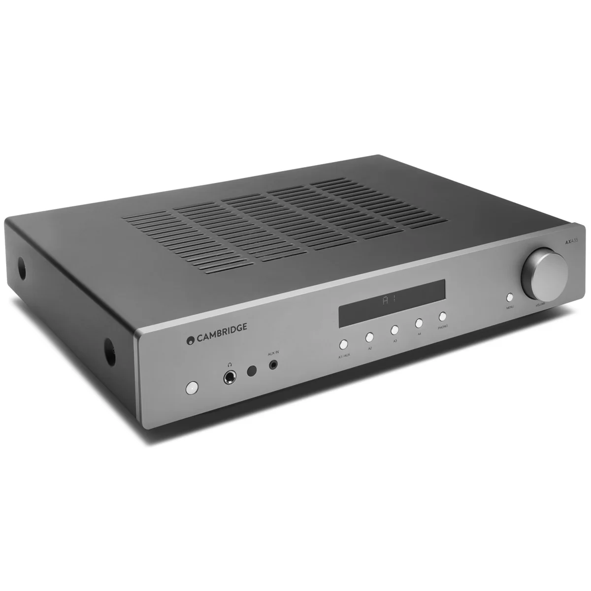 Cambridge Audio AXA35 35 Watt 2-Channel Integrated Stereo Amplifier | Built-in Phono-Stage | .25 Inch Jack, 3.5mm Aux - Image 6