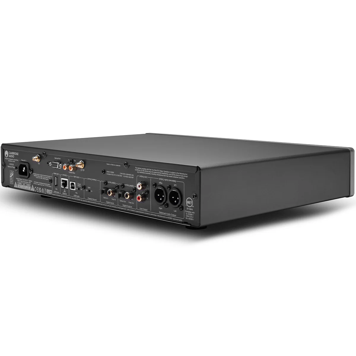 Cambridge CXN100 - Network Audio Streamer - Lunar Grey - Image 5