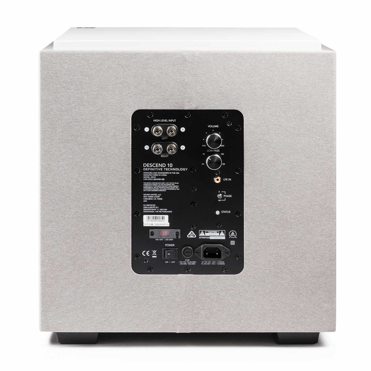 Definitive Technology Descend DN10 Ultra-Performance 10" Subwoofer - Image 11