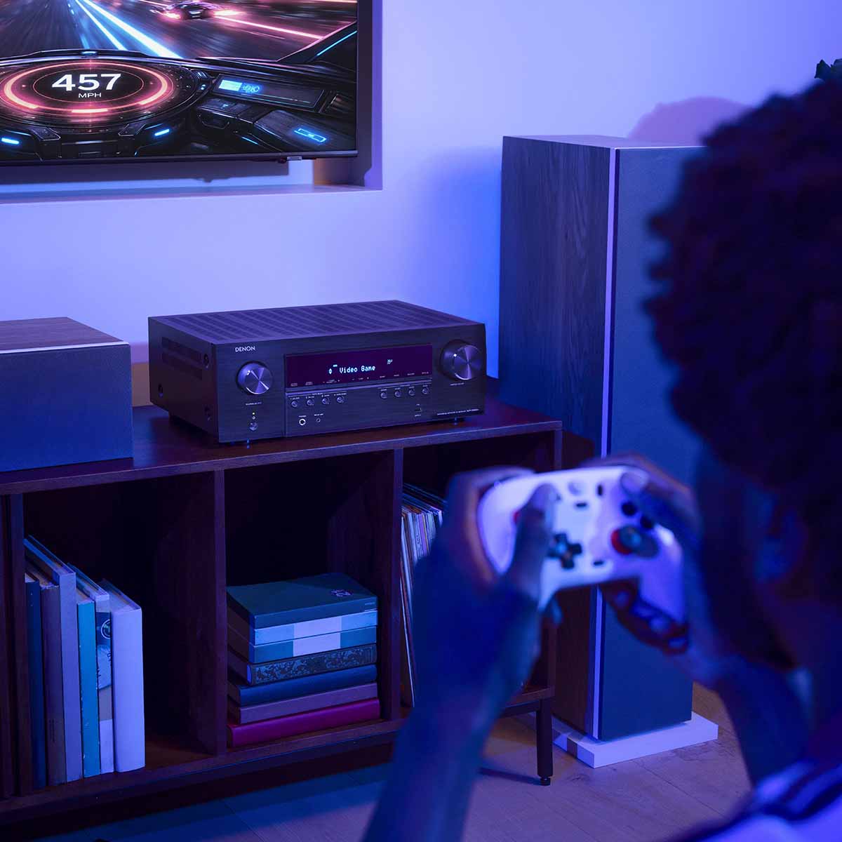 Denon AVR-S980H 7.2 Ch. 90W 4K/8K Dolby Atmos AV Receiver Powered by HEOS - Image 11