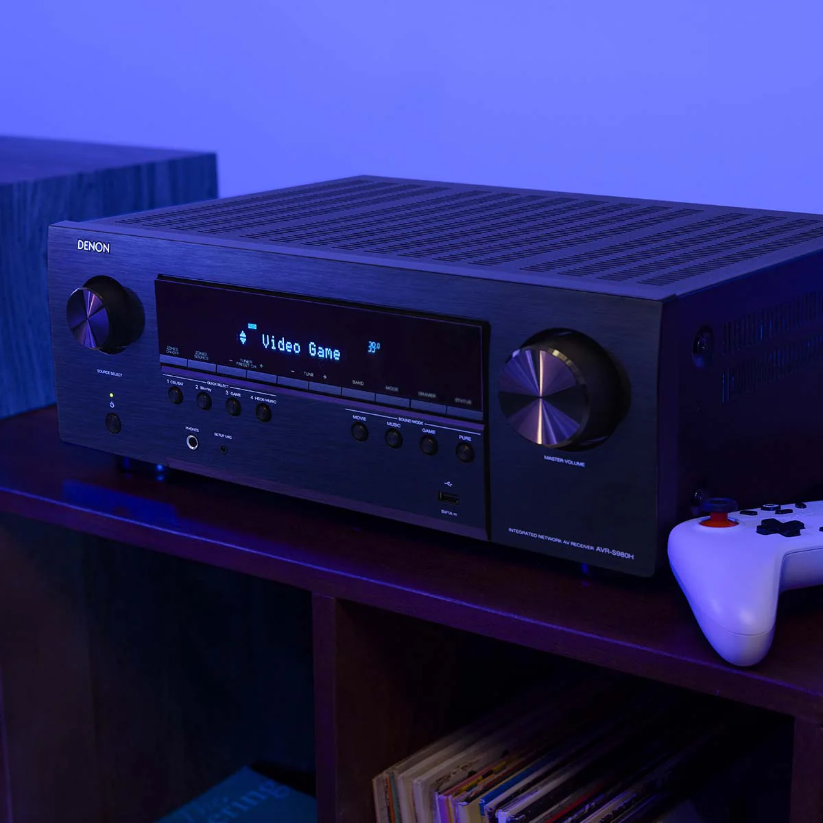 Denon AVR-S980H 7.2 Ch. 90W 4K/8K Dolby Atmos AV Receiver Powered by HEOS - Image 12
