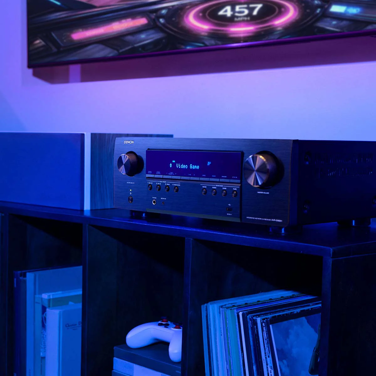 Denon AVR-S980H 7.2 Ch. 90W 4K/8K Dolby Atmos AV Receiver Powered by HEOS - Image 13