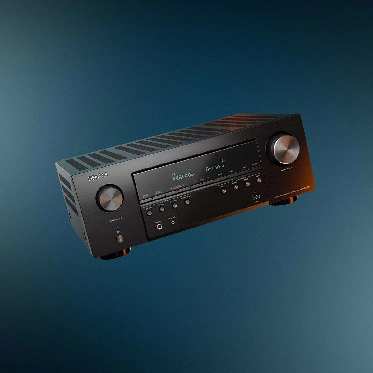Denon AVR-S980H 7.2 Ch. 90W 4K/8K Dolby Atmos AV Receiver Powered by HEOS - Image 7