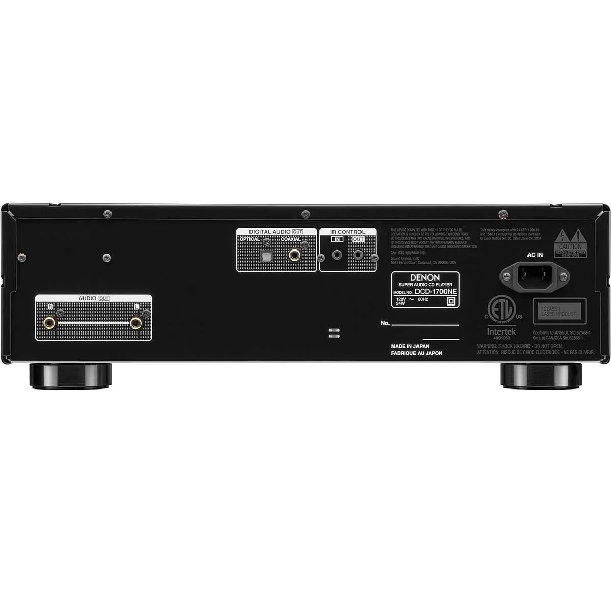 Denon DCD-1700NE CD/SACD Player - Image 9