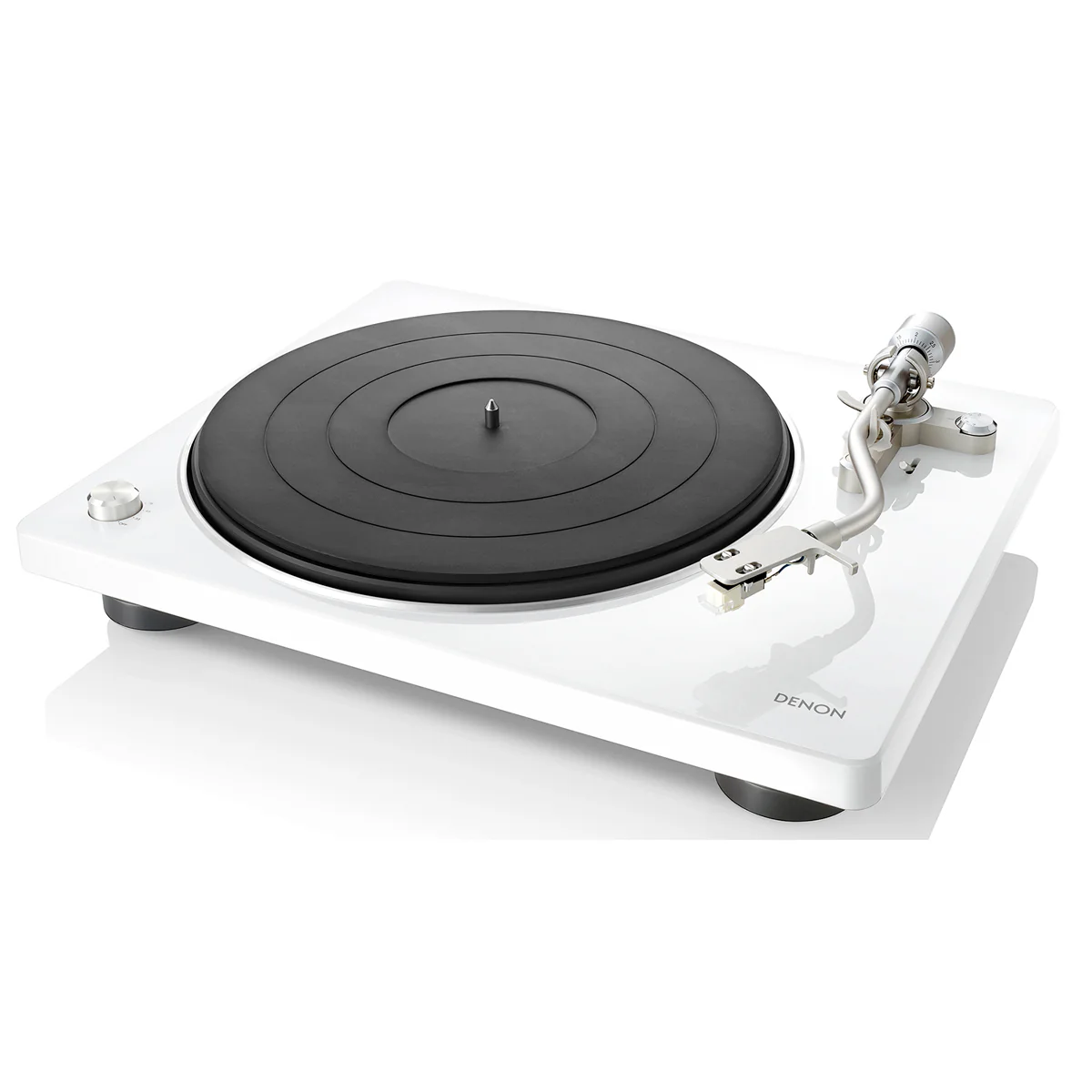 Denon DP-400 Semi-Automatic Turntable w/ Built-In Preamp - Image 11