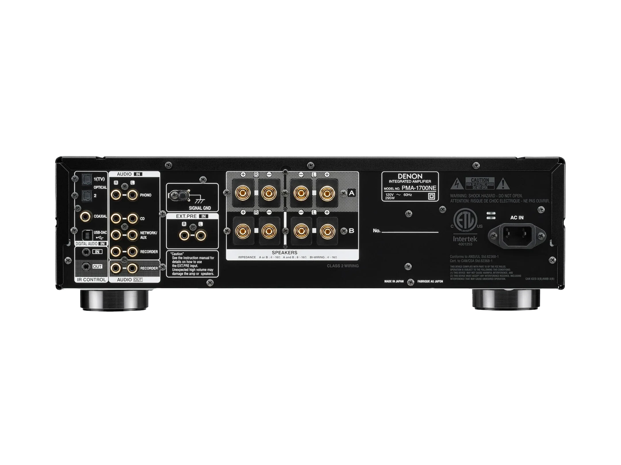 Denon OPEN BOX PMA-1700NE Integrated Amplifier - Black - A Grade - Image 2