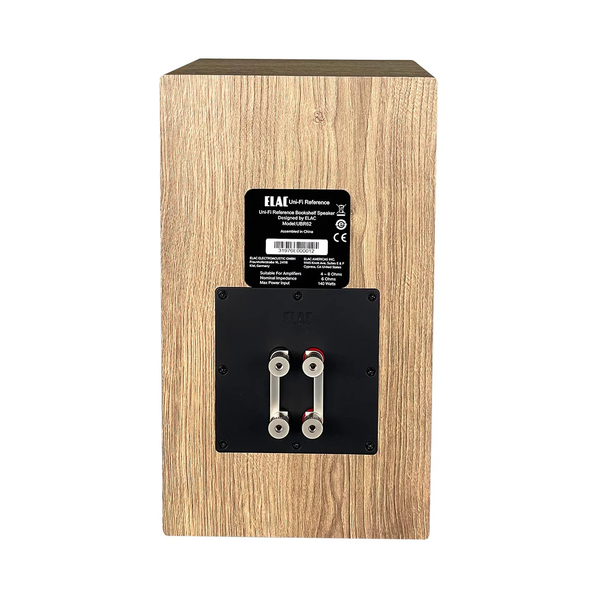 ELAC Uni-Fi Reference UBR62 3-Way Bookshelf Speaker - Pair - Image 6