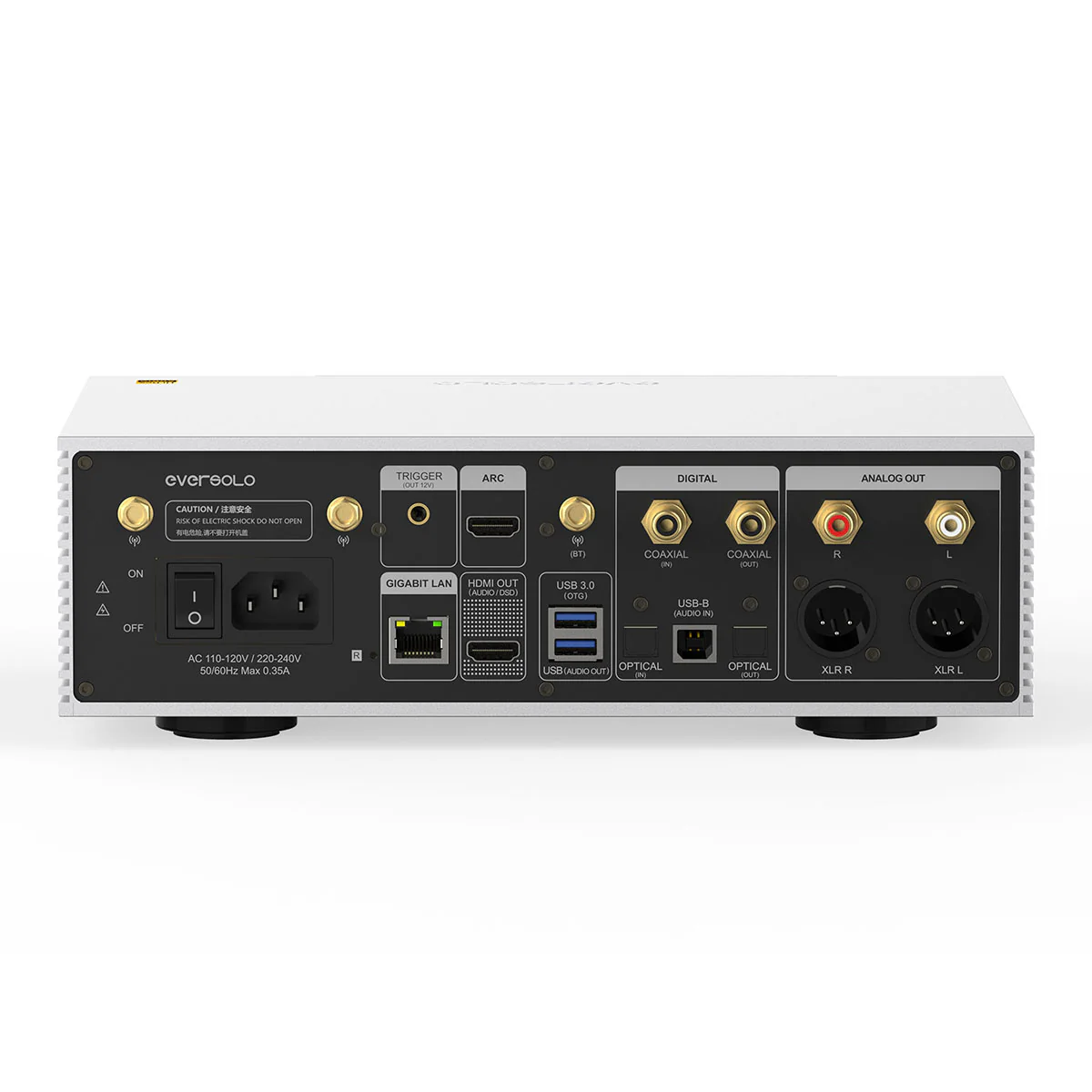 EverSolo OPEN BOX DMP-A6 Master Edition Gen 2 Network Streamer & DAC - Silver - A Grade - Image 2