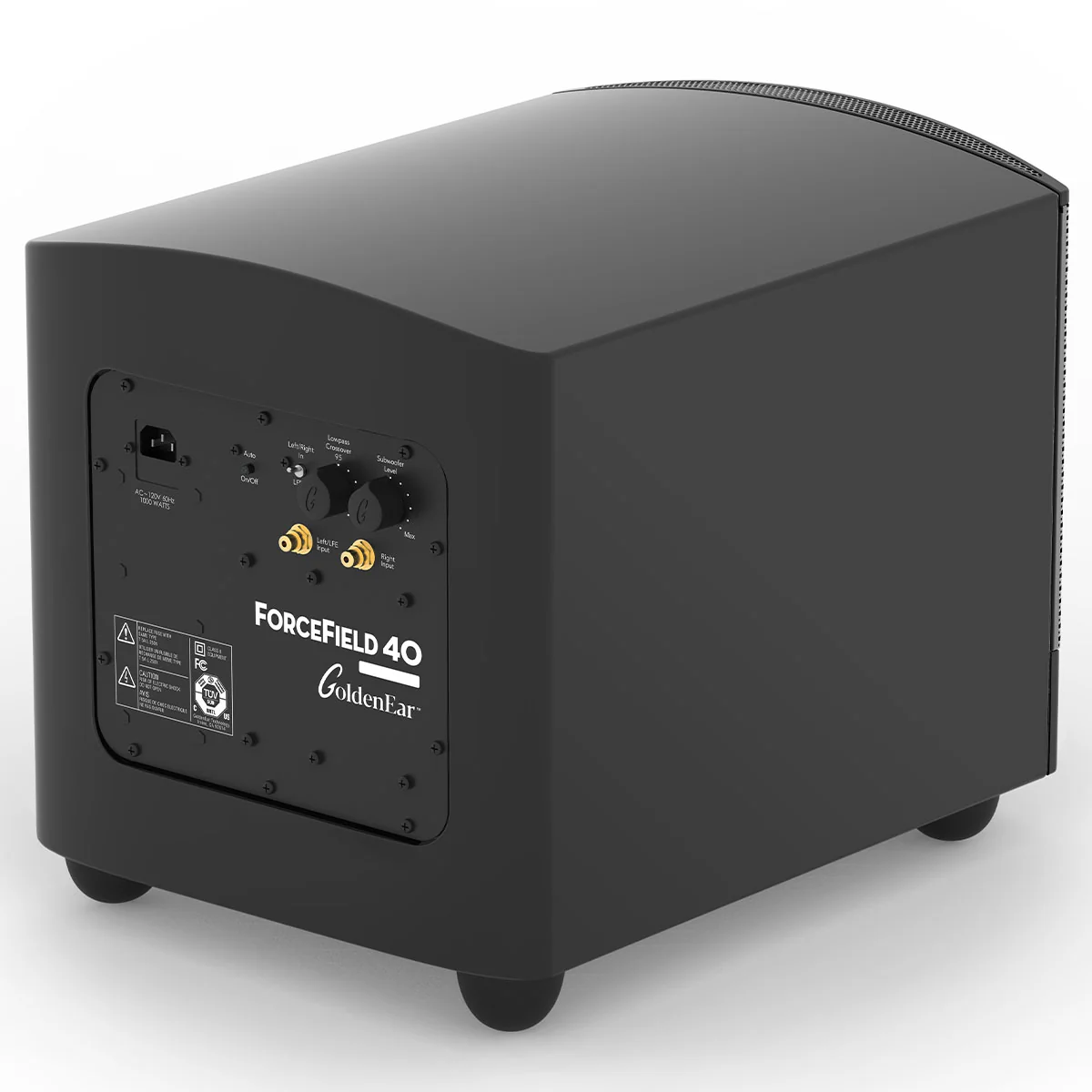 GoldenEar ForceField 40 Compact Subwoofer - Black - Image 5
