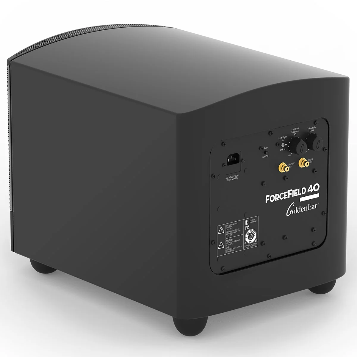 GoldenEar ForceField 40 Compact Subwoofer - Black - Image 6