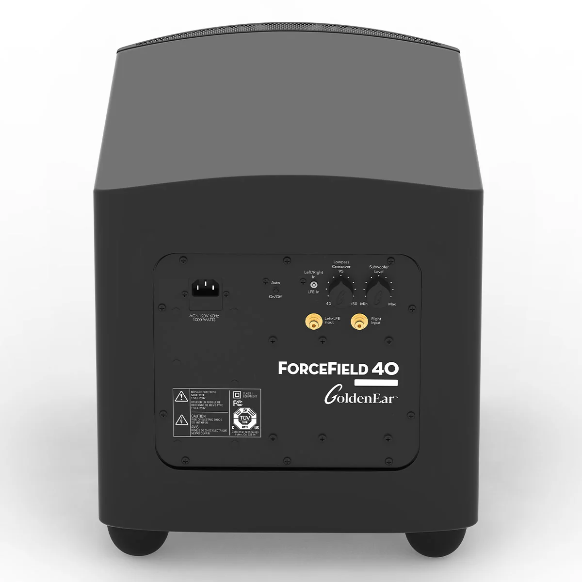 GoldenEar ForceField 40 Compact Subwoofer - Black - Image 7