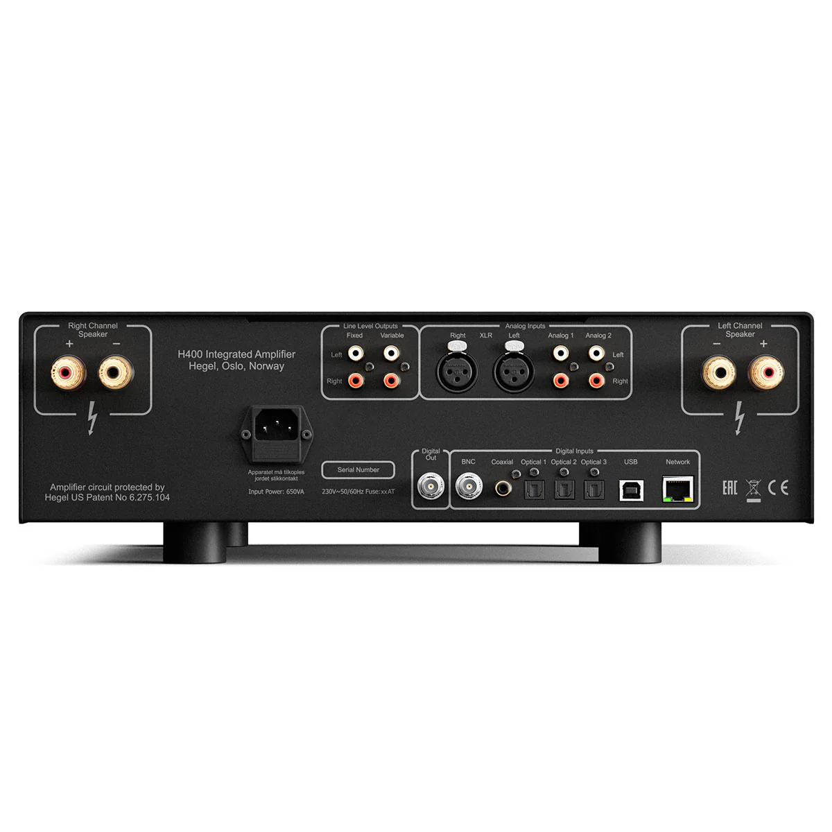 Hegel H400 Integrated Amplifier - Image 4