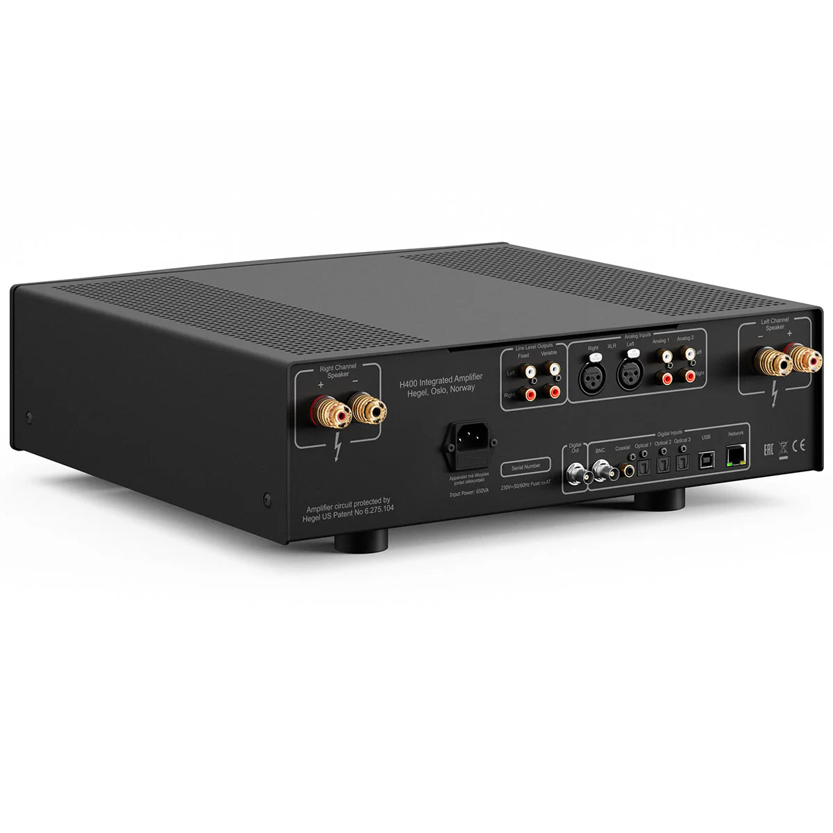 Hegel H400 Integrated Amplifier - Image 5