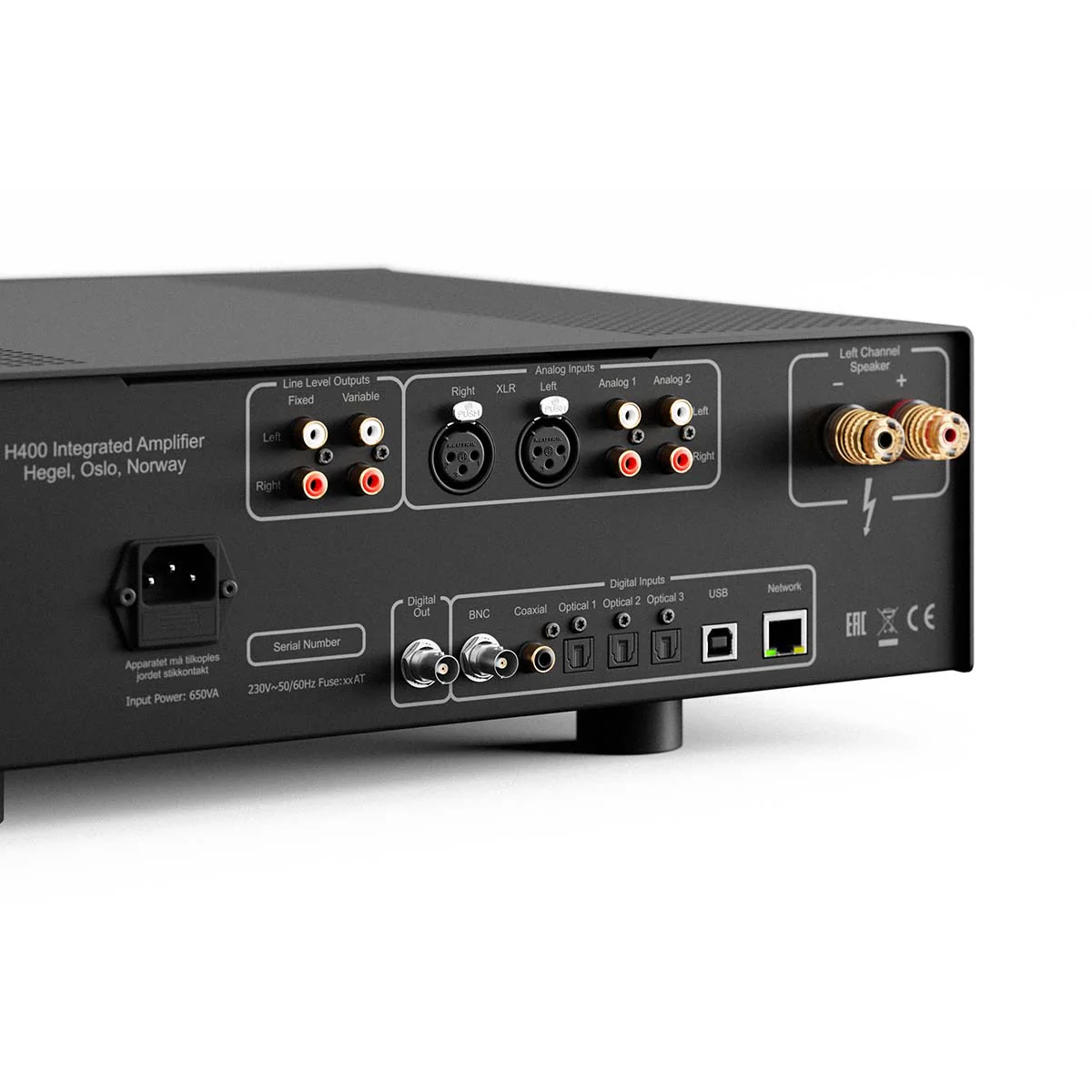 Hegel H400 Integrated Amplifier - Image 6