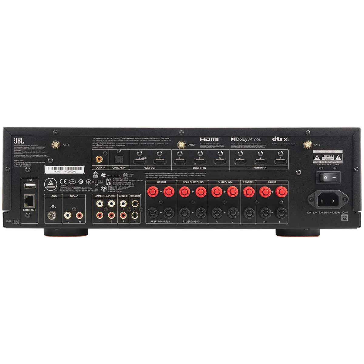 JBL MA9100HP 9.2-Channel 8K High Performance AV Receiver - Image 6