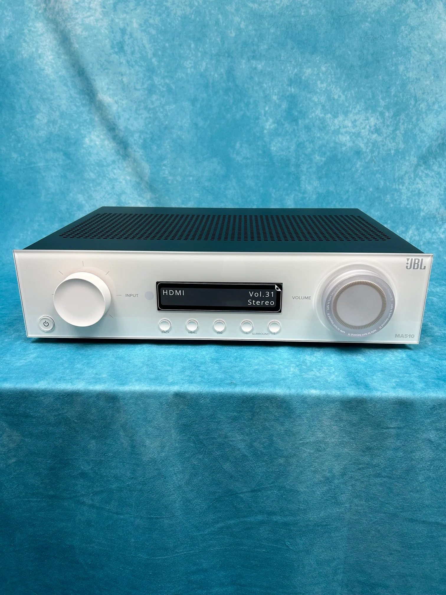 JBL OPEN BOX MA510 5.1 4K Avr With White Front Panel - B Grade