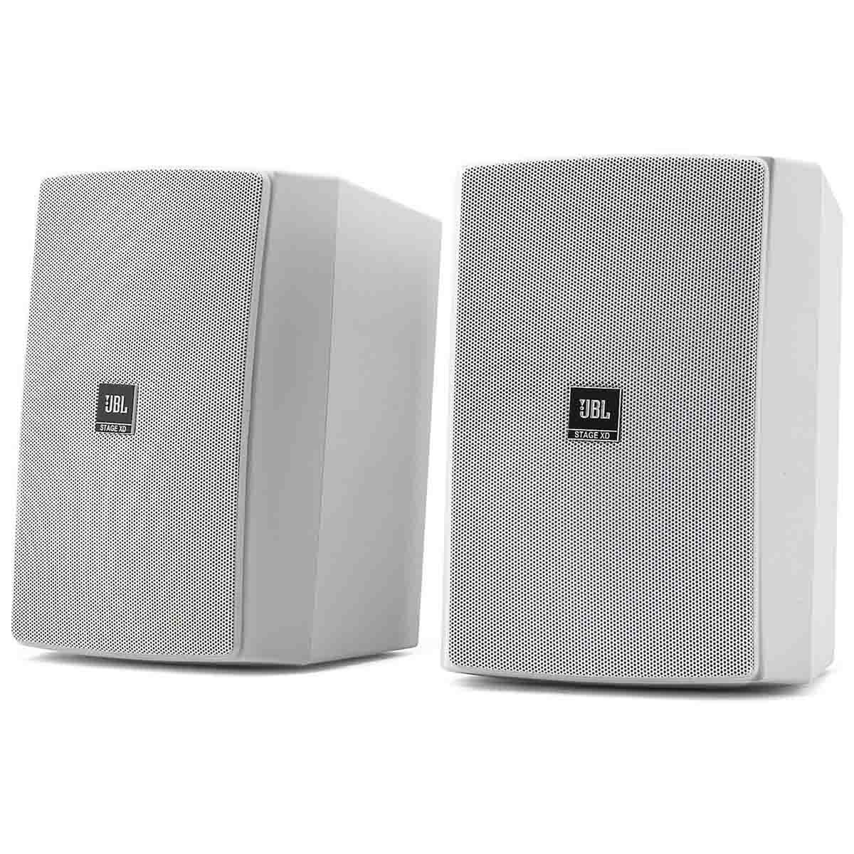 JBL OPEN BOX Stage XD-5 5.25" Outdoor Speaker IP67 Rated - White - Pair - A Grade