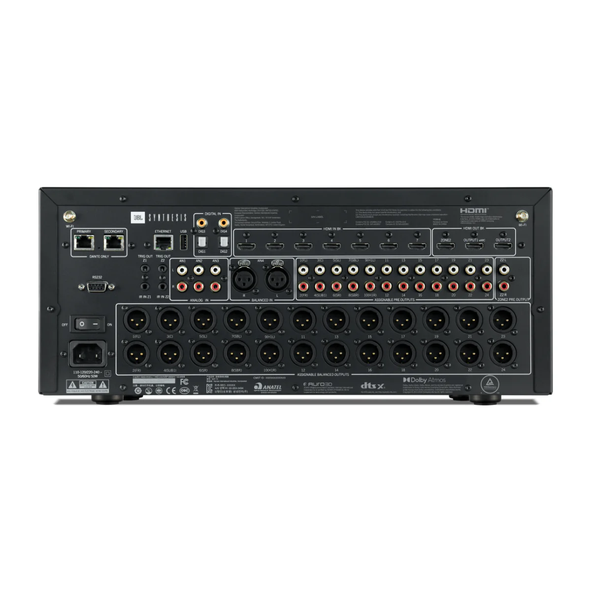 JBL Synthesis SDP-70 24-Channel Surround Sound Processor - Image 6