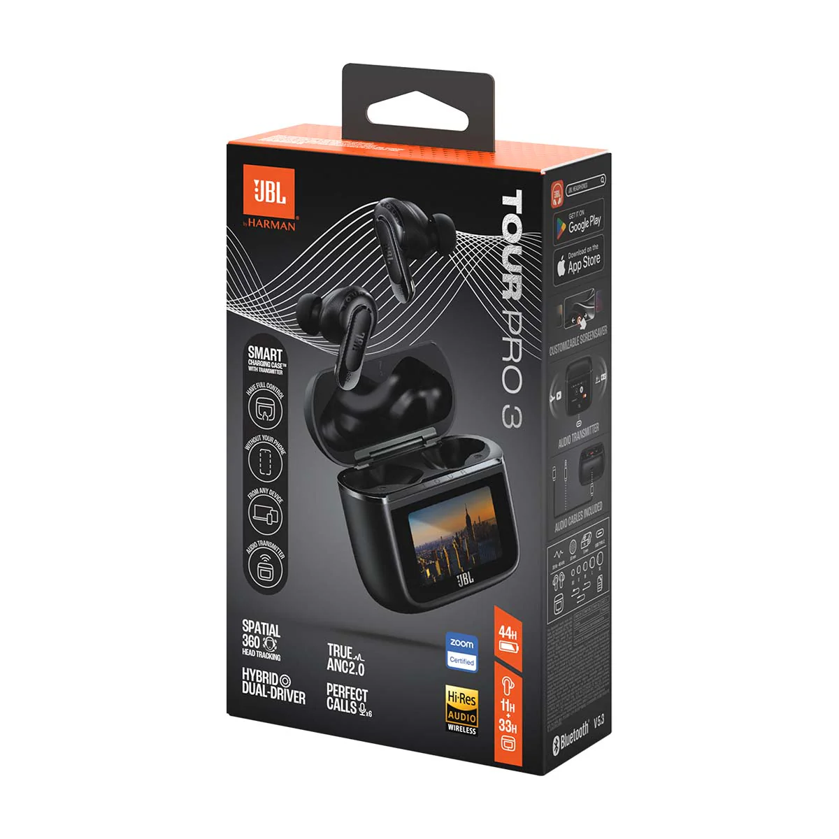 JBL Tour Pro 3 True Wireless Noise Cancelling Earbuds - Image 19