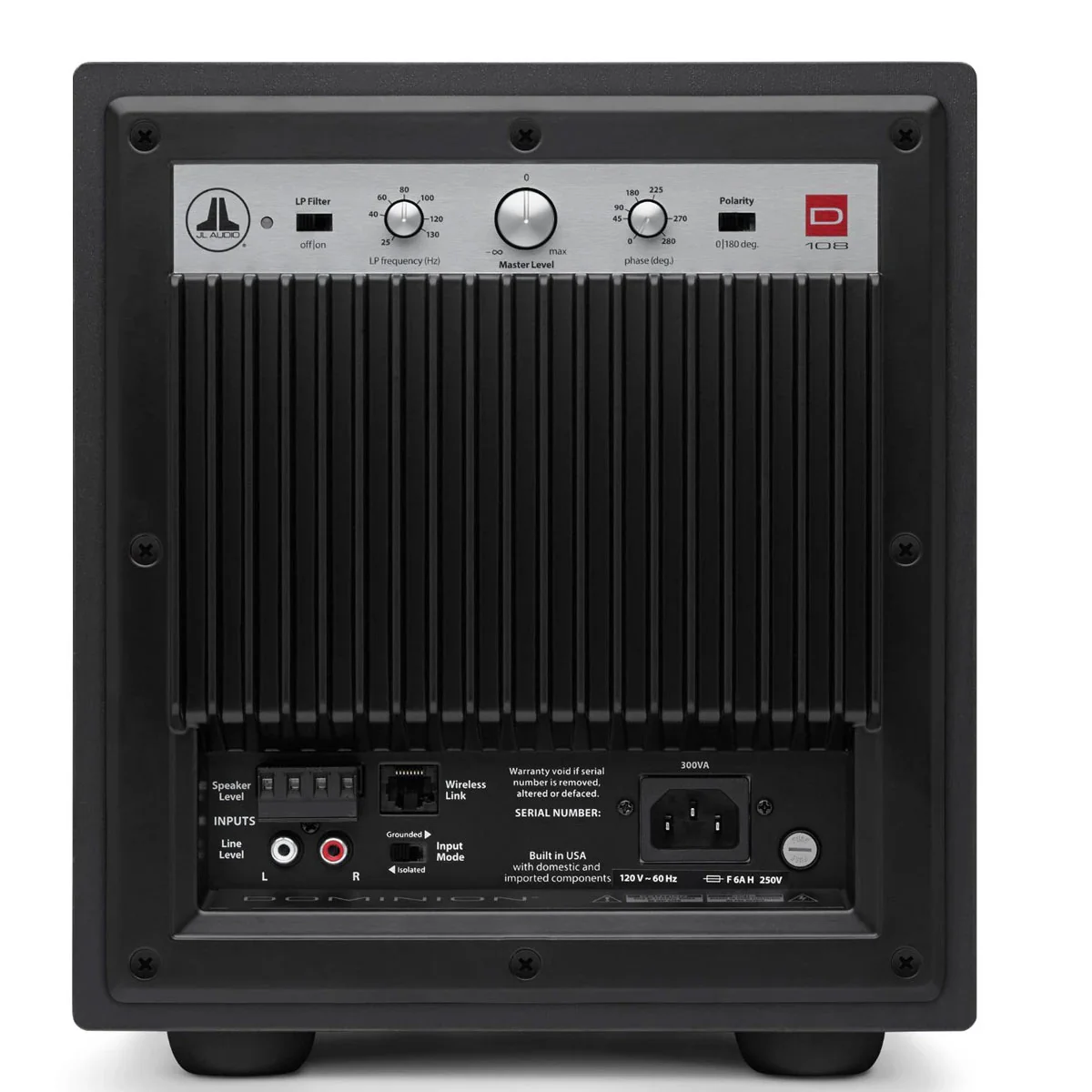 JL Audio OPEN BOX d108 Subwoofer - Black Ash - A Grade - Image 5