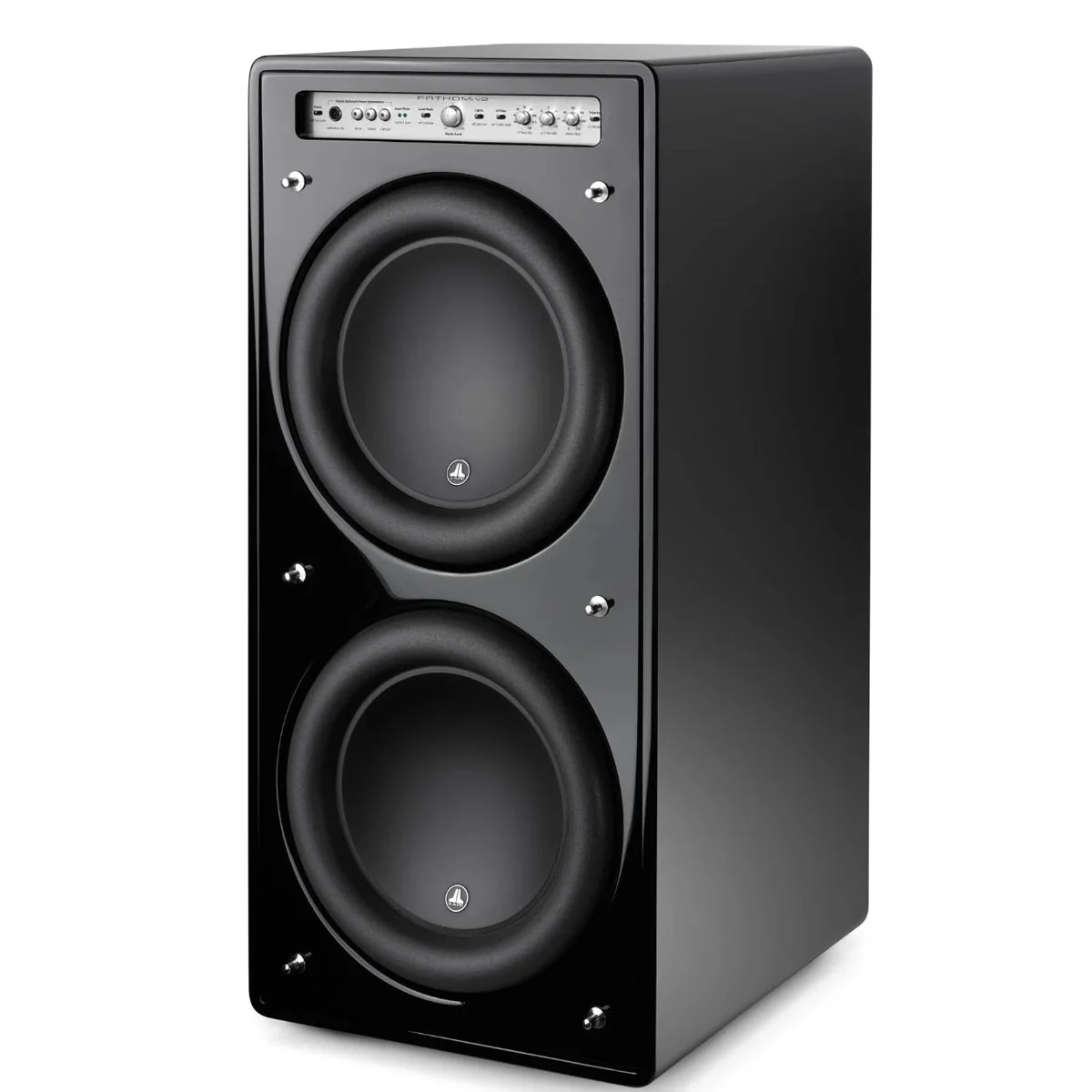 JL Audio f212v2-GLOSS Dual 12" subwoofers, sealed enclosure, 3600W RMS amplifier