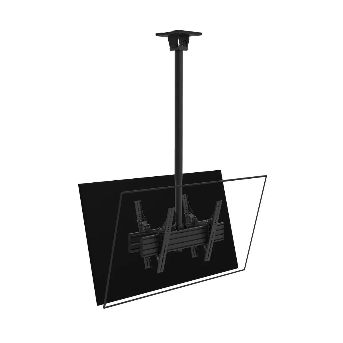 Kanto CM600BTB Back-to-Back Dual Screen TV Ceiling Mount for 40” to 80” TVs - Image 27