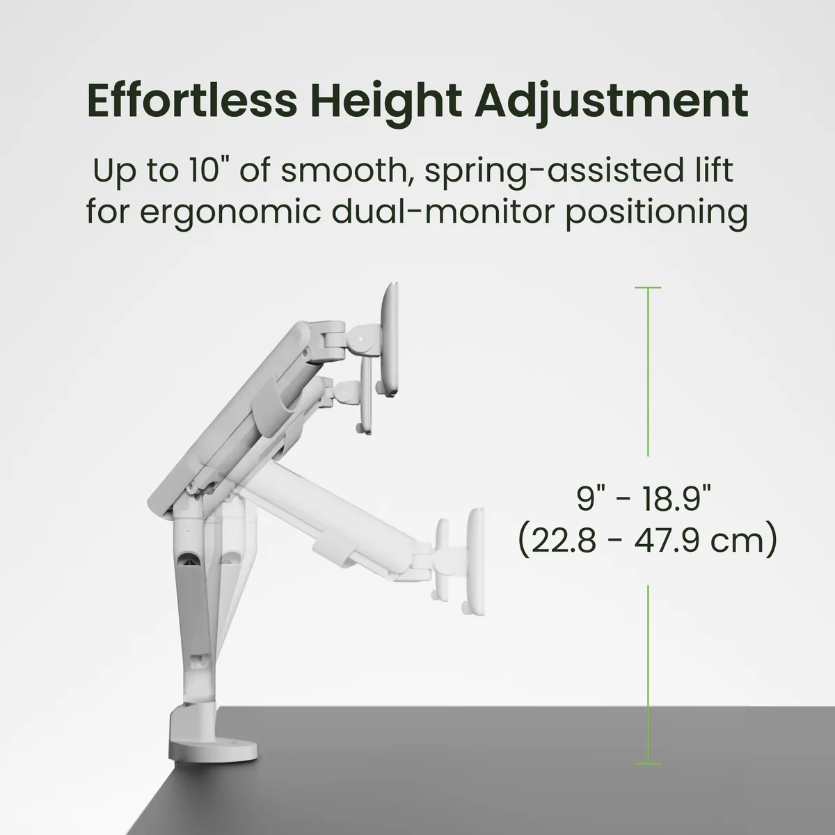 Kanto DM2 Dual Monitor Desktop Mount for 17” - 35” Displays - Image 40