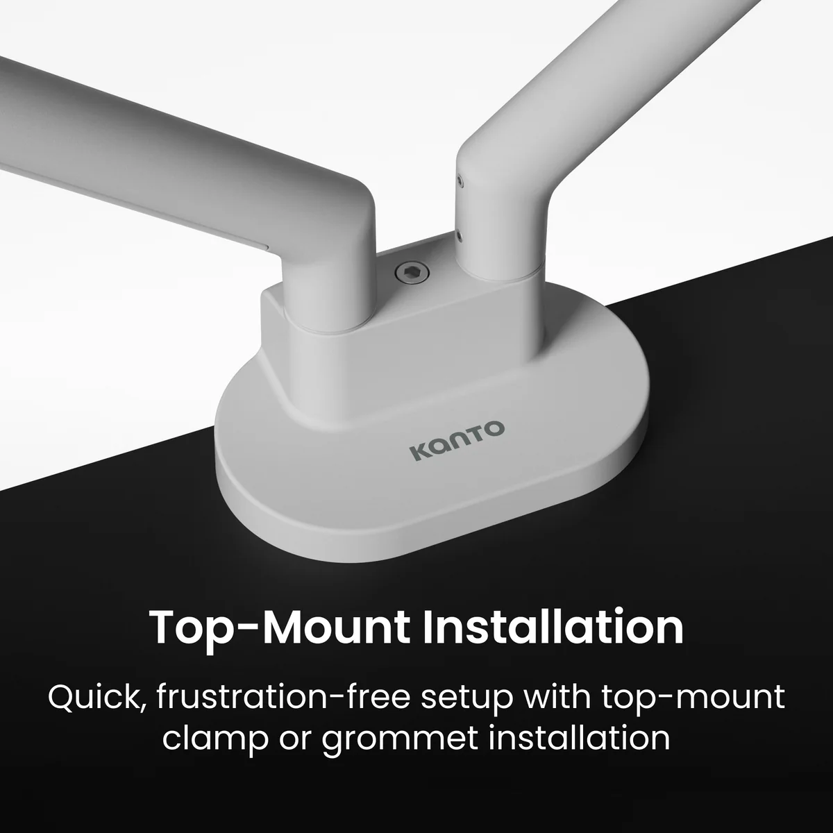Kanto DM2 Dual Monitor Desktop Mount for 17” - 35” Displays - Image 41