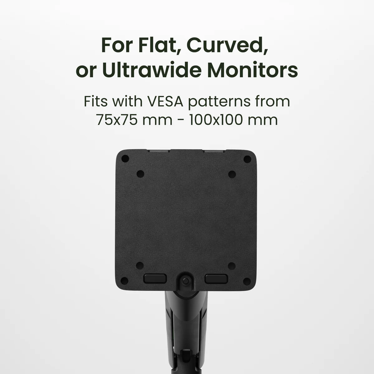 Kanto DM2 Dual Monitor Desktop Mount for 17” - 35” Displays - Image 6
