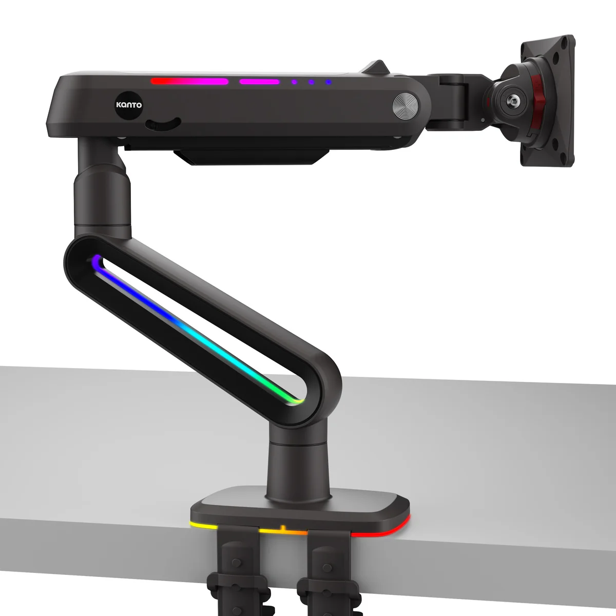 Kanto DMG Heavy-Duty Desktop Gaming Monitor Arm for 32” - 60” Screens - Image 23