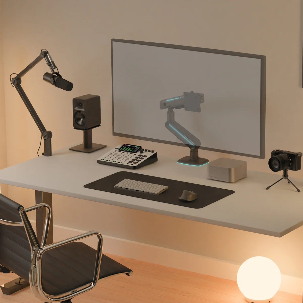 Kanto DMG Heavy-Duty Desktop Gaming Monitor Arm for 32” - 60” Screens - Image 37