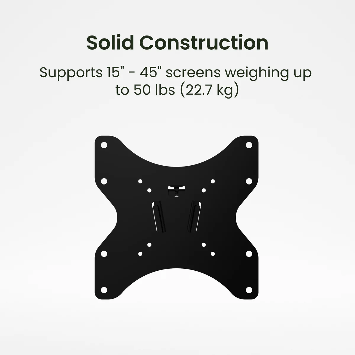 Kanto LF100 Ultra-Low-Profile Fixed TV Wall Mount for 15” - 45” TVs - Image 8
