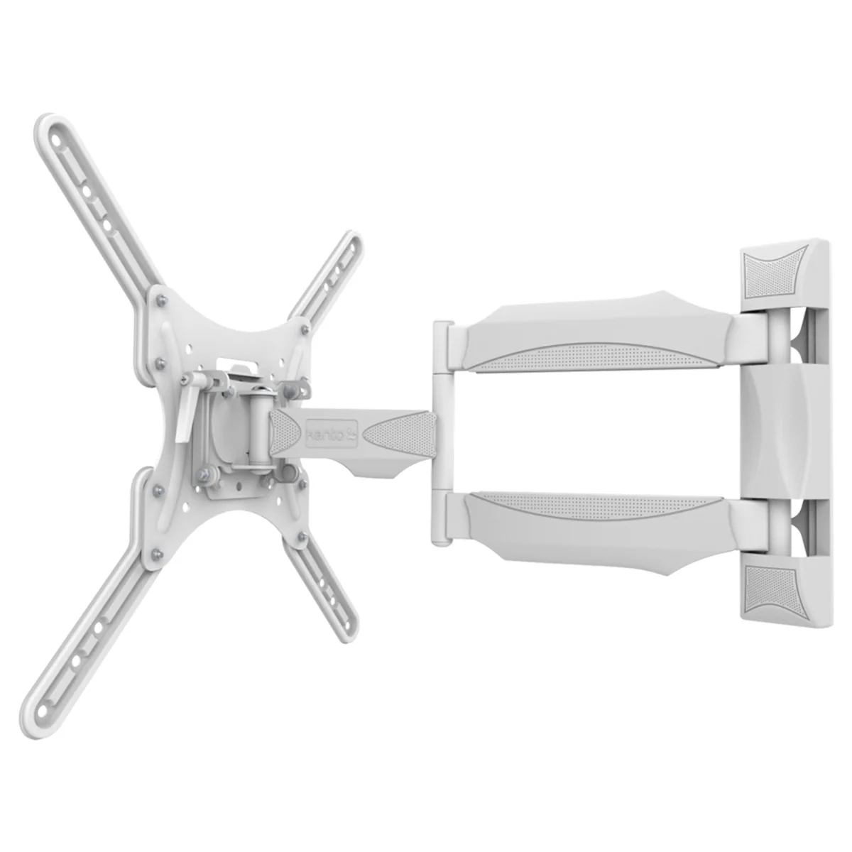 Kanto OPEN BOX M300 Full Motion TV Wall Mount - Small/Medium - White - A Grade - Image 2