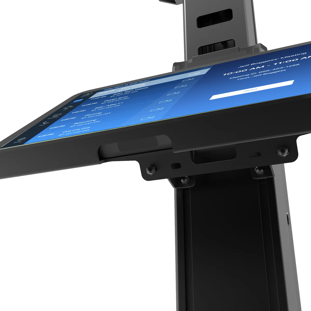 Kanto MPC77 Rolling TV Stand with Keyboard Tray for 37" - 77" TVs - Compatible with Logitech® Tap and Rally Bar Conferencing Device - Image 46