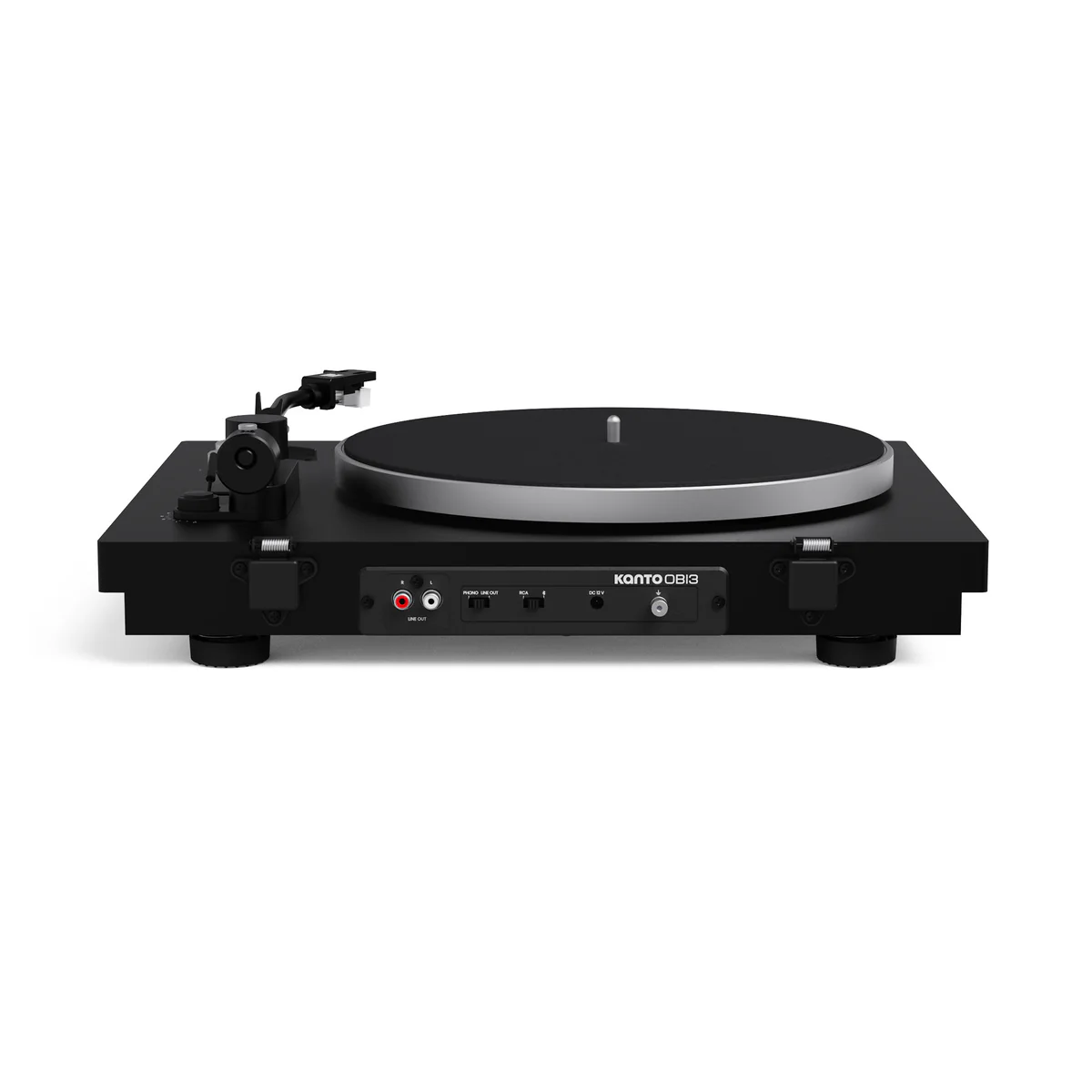 Kanto OBI3 Turntable with Bluetooth 5.3, Preamp, and Pitch Control - Image 3