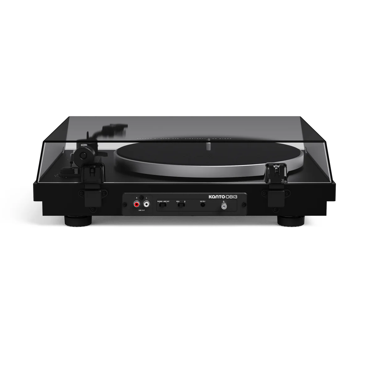 Kanto OBI3 Turntable with Bluetooth 5.3, Preamp, and Pitch Control - Image 6