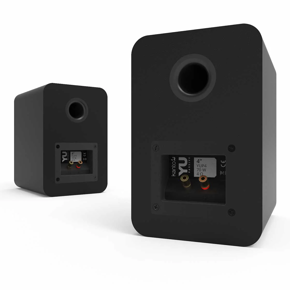 Kanto YU Passive 4" Bookshelf Speakers - Pair - Image 10