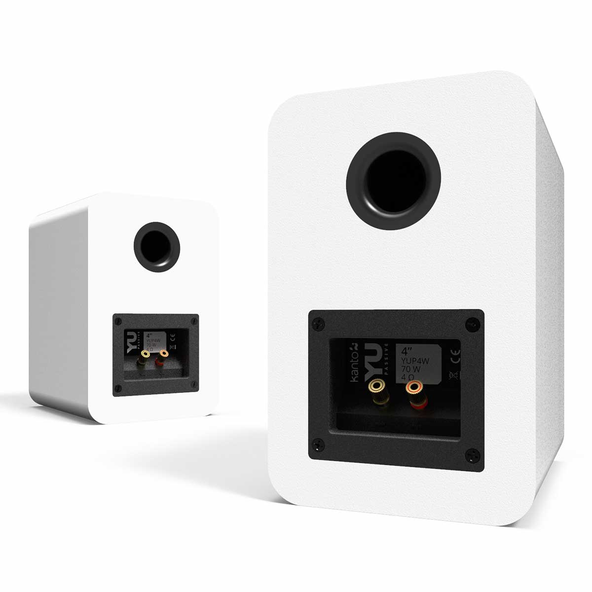 Kanto YU Passive 4" Bookshelf Speakers - Pair - Image 15