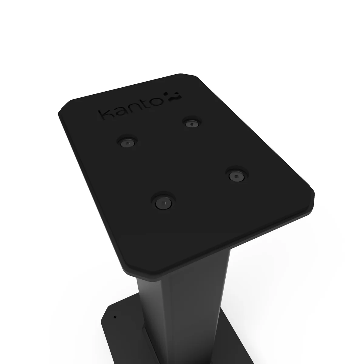 Kanto SX30 30" Fillable Speaker Stands with Isolation Feet and Fillable Channel - Black (Pair) - Image 4