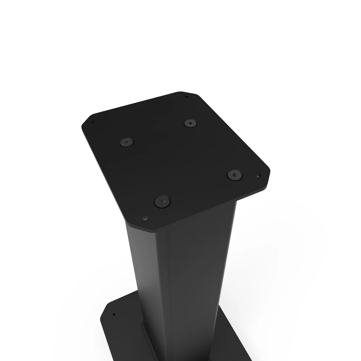 Kanto SX30 30" Fillable Speaker Stands with Isolation Feet and Fillable Channel - Black (Pair) - Image 9