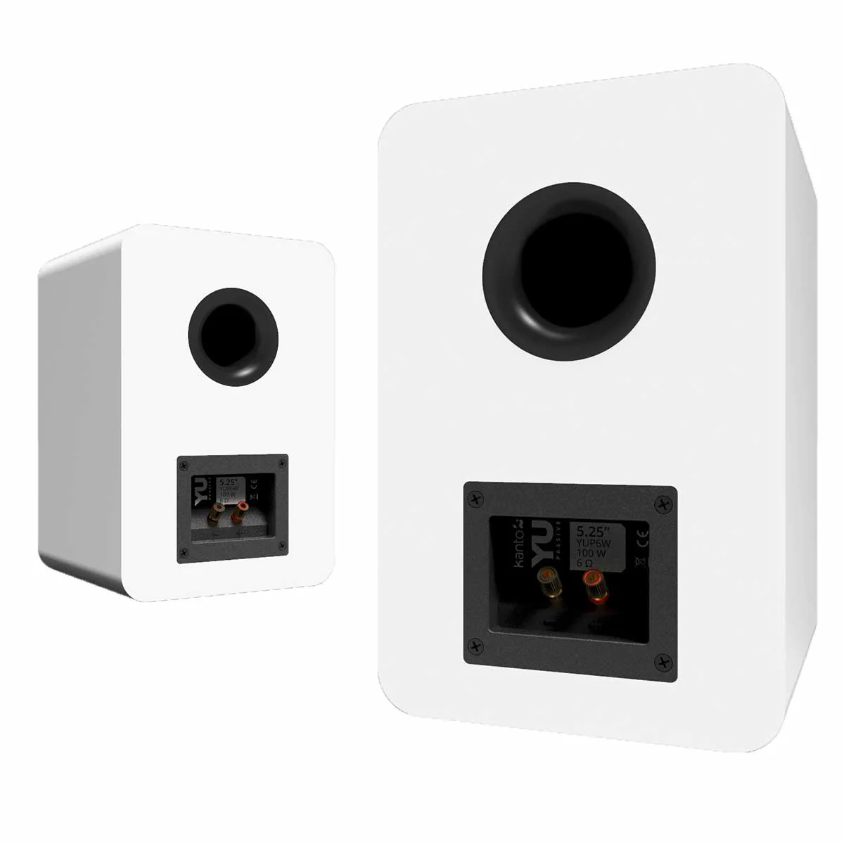 Kanto YU Passive 5.25" Bookshelf Speakers - Pair - Image 6