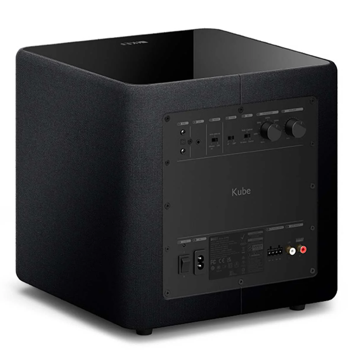 KEF Kube 8 MIE Subwoofer - Black - Image 3